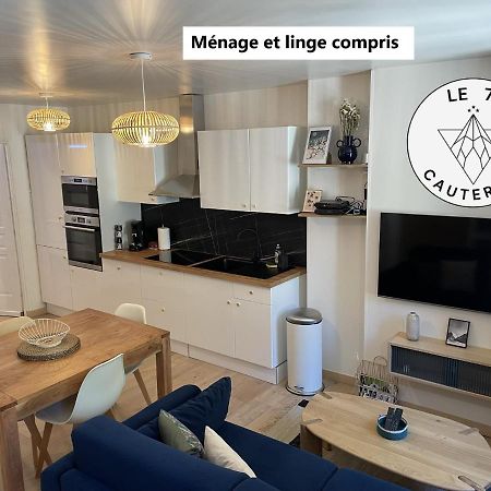 Ferienwohnung T3 Moderne Et Cosy Avec Linge Et Menage Compris Cauterets Exterior foto