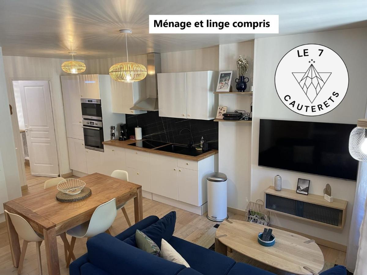 Ferienwohnung T3 Moderne Et Cosy Avec Linge Et Menage Compris Cauterets Exterior foto